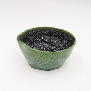 Zielona miska do wyrabiania piany